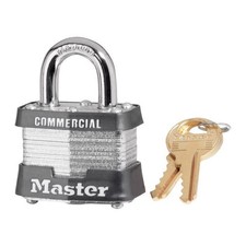 6-Pack Master Lock 1-9/16 in. W Steel 4-Pin Cylinder Exterior Padlock picture