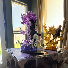 Bandai Namco Naruto Shippuden Naruto Uzumaki & Sasuke Uchiha Figures Lot 2 picture