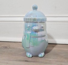 Starbucks Iridescent Ceramic Penguin Christmas Holiday Mug RARE NEW picture