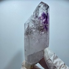 Large Hematite Phantom Amethyst with Analcime Streep Mine Goboboseb Namibia picture