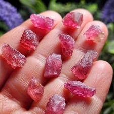Pink Tourmaline Crystal Raw Natural Raspberry Pink Specimen from Brazil picture