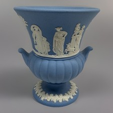 Vtg Wedgwood Blue Jasperwear, 3.5