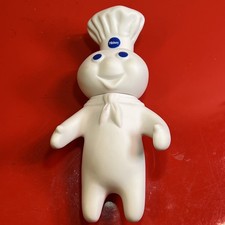 Vintage 1971 Pillsbury Doughboy Rubber Vinyl Figure Swivel Head Doll  7