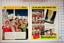 1939-1940 Westinghouse NYC World's Fair Middleton Family Magazine Ad picture