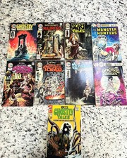 Ghostly Haunts #49/Scary Tales #3/Haunted Library#25 + Tom Sutton Cover LOT picture