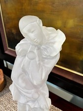 Vintage Frosted Lucite Harlequin 18