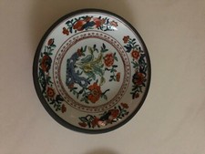 Vintage Handpainted Porcelain Oriental Bowl from Hong Kong picture