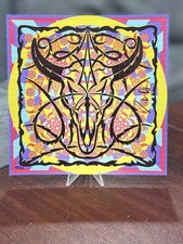 🔥🔥 Buffalo Head Blotter by John Van Hamersveld🔥🔥#/35/65 picture