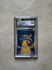 2023 PROMO VAN GOGH #085 PIKACHU WITH GREY FELT HAT CGC 10 GEM MINT🔥✅ picture