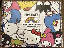 Unopened Pipsticks Hello Kitty Sanrio Sticker Dream Box w/Album Fuzzy Scented picture