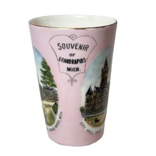 GRAND RAPIDS MICHIGAN MI Antique Souvenir China TRINKET CUP picture