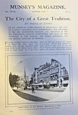 1902 Boston Tremont Street Old Statge House Beacon Street Old Christ Church picture