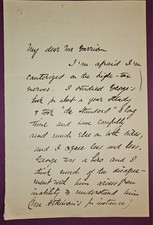 1897 Joseph Lee ALS on Henry George’s Economic & Tax Theory, Playground Movement picture