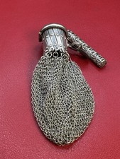 Vintage Expandable SS Coin Purse From The US Zone In WW2 Berlin. Works Normally picture