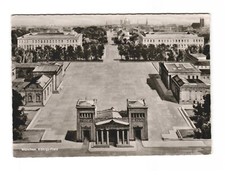 Germany Munchen Konigs Platz Vintage Postcard Unposted RPPC picture