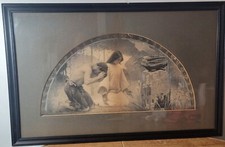 c1896 Charles Pearce mural Religion Repo Library Congress Wash. DC -Framed Print picture