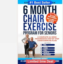 Chair Exercise Program for Seniors 24 Week Progressive Step by Step Plan picture