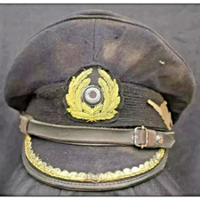 GERMAN WWII WW2 NAVY BLUE KRIEGSMARINE NAVY OFFICER CAP HAT U-96 picture