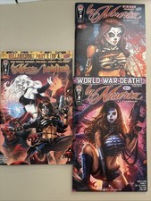 La Muerta Lady Death Inferno #1 + La Muerta #1 Devious, Primeval picture
