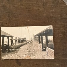 RPPC,Astoria,OR,1913,Flag Pole for Sentennial Park,largest in US,Lavalleur Phot picture