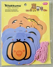 LIMITED HALLOWEEN DAISO Rilakkuma Deco Banner picture