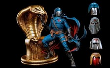 1:8 Cobra Commander GI Joe Fan Art UNPAINTED High Quality Garage Kit picture