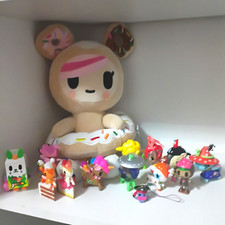Huge Lot Of 13 Tokidoki Figures Plush Unicorn Donutella Moofia picture