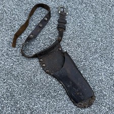 Vintage WWII US Army Leather Holster 45 Caliber With Belt picture