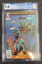 Real Ghostbusters #1 CGC 7.0 1988 NOW Comics 1st US Comic Appearance Key Issue picture