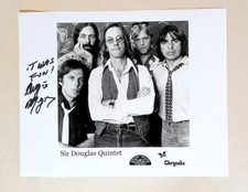 SIR DOUGLAS QUINTET signed 8x10 PHOTO AUGIE MEYERS fillmore PSYCHEDELIC COA picture