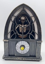 Animated DJ Skeleton Grand Radio Lights Sounds Gemmy 10