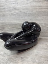 Vintage Rare Jaru Black Glazed Ceramic Sculpture picture