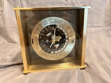 Vintage Seiko World Time Clock 24 Hour Global Map Model QQZ885A Pristine Shape picture