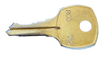 Cedar Chest Key Pre-1987 - Replacement Key Only - see lock list in description picture