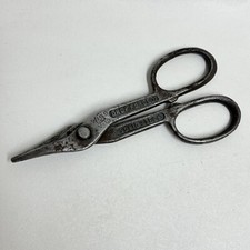 WISS Duck Bill Snips Cutters Scissors V-13 Drop Forged Steel Vintage USA picture
