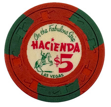 Hacienda Casino Las Vegas NV $5 Chip 1974 picture