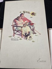 Vintage Eaton Norman Rockwell Stationery & Notecard Set picture