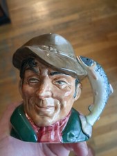 Vintage Royal Doulton Toby Mug Jug THE POACHER D6429 large 7 inch picture