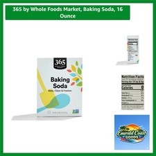 Multi-Use Baking Soda, 16 Ounce - Essential for Baking & Cleaning Tasks picture