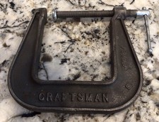 Vintage Craftsman 66684 C-Clamp 4