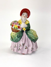 Vintage 1945-1952 Lady Figurine Made in Occupied Japan 4 1/4