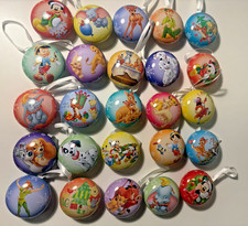 25 Hallmark Disney Countdown to Christmas Fillable Ornament Set Advent Complete picture