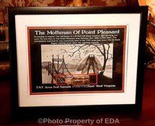 Point Pleasant MOTHMAN TNT Factory Sighting Site Soil Earth Relic Sample W COA picture