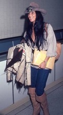 American singer & actor Cher sighted LA International Airport LA C- Old Photo picture