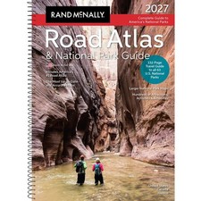 Rand McNally 2027 Large Scale Spiral Bound Road Atlas & National Park Guide picture