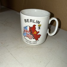 Vintage BERLIN CHECKPOINT CHARLIE BEER STEIN MUG Rare Kind picture