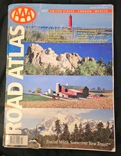 1997 AAA Road Atlas Vintage, United States, Canada, Mexico picture
