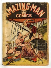 Amazing Man Comics #21 PR 0.5 1941 picture