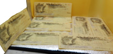 Bank of New Cambria MO 1936 lot 8 cancelled checks picture