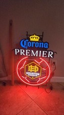 CORONA PREMIER BEER HOUSTON DYNAMO MLS LED SOCCER SIGN Nba Mlb Animated Nfl picture